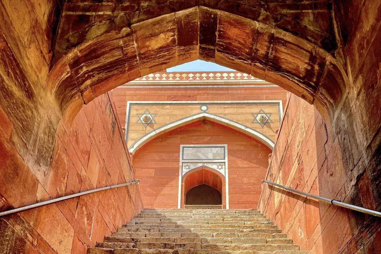 Humayun's Tomb with its garden approach